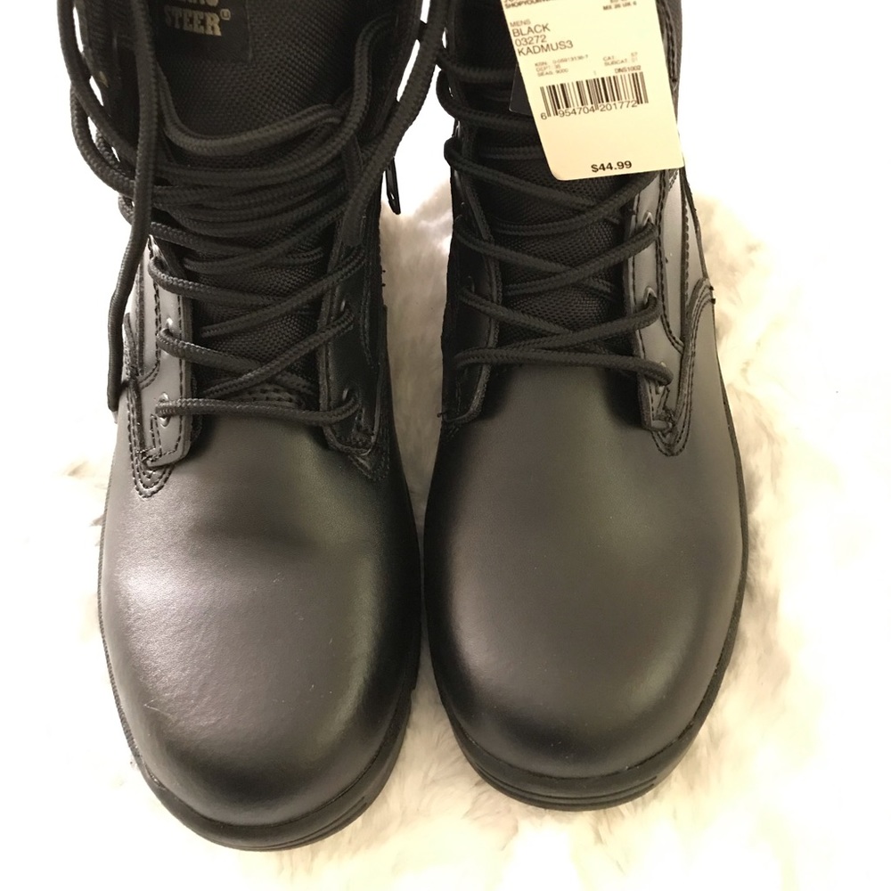 Texas Steer Steel toe boots